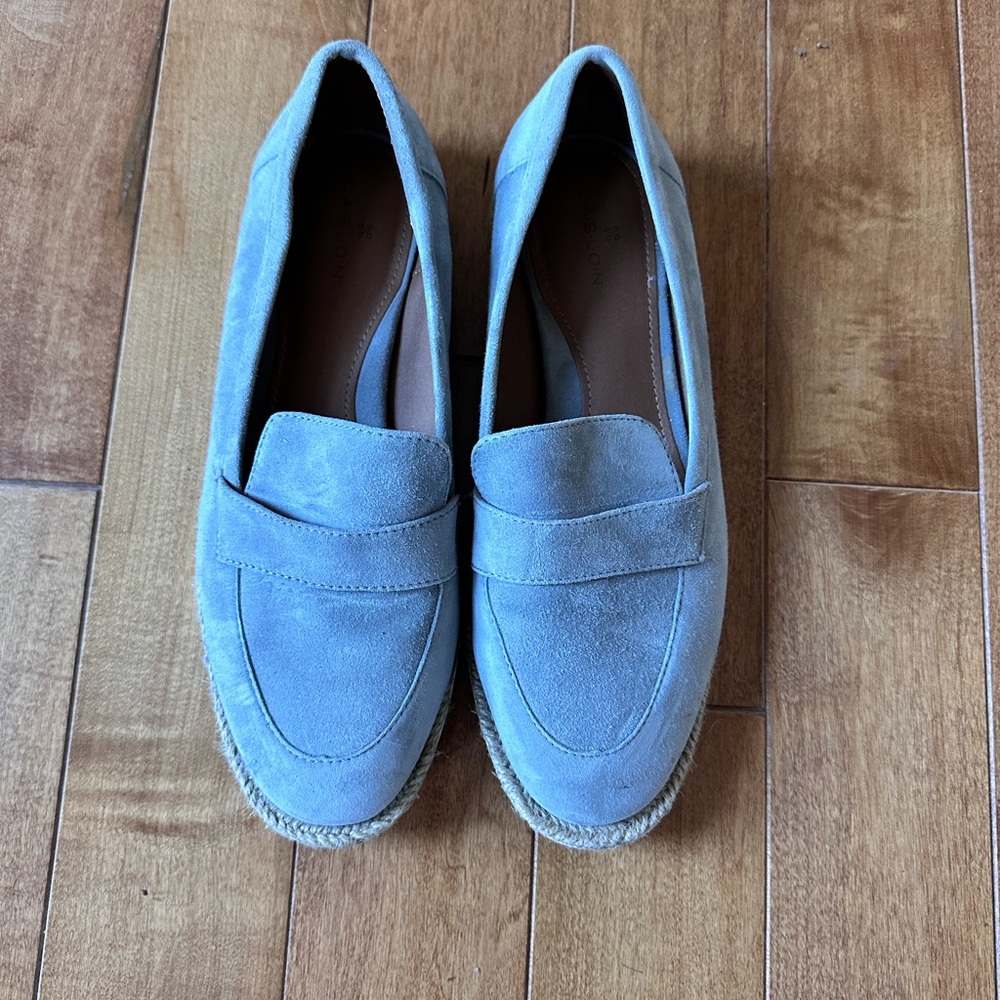 corduroy loafers